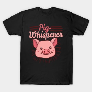 Pig Whisperer Farmer T-Shirt